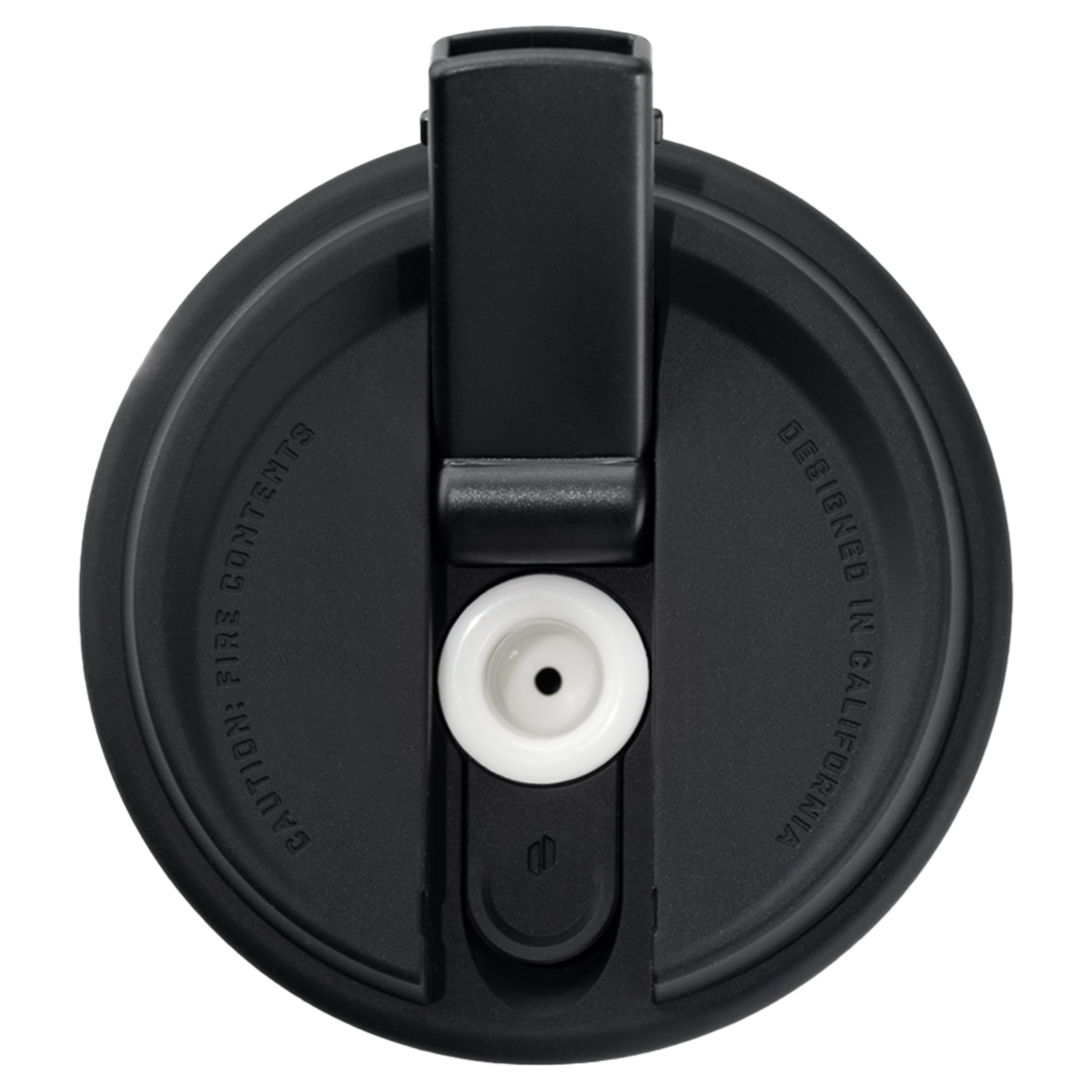 Puffco Cupsy von oben mit ausgeklapptem Mundstück