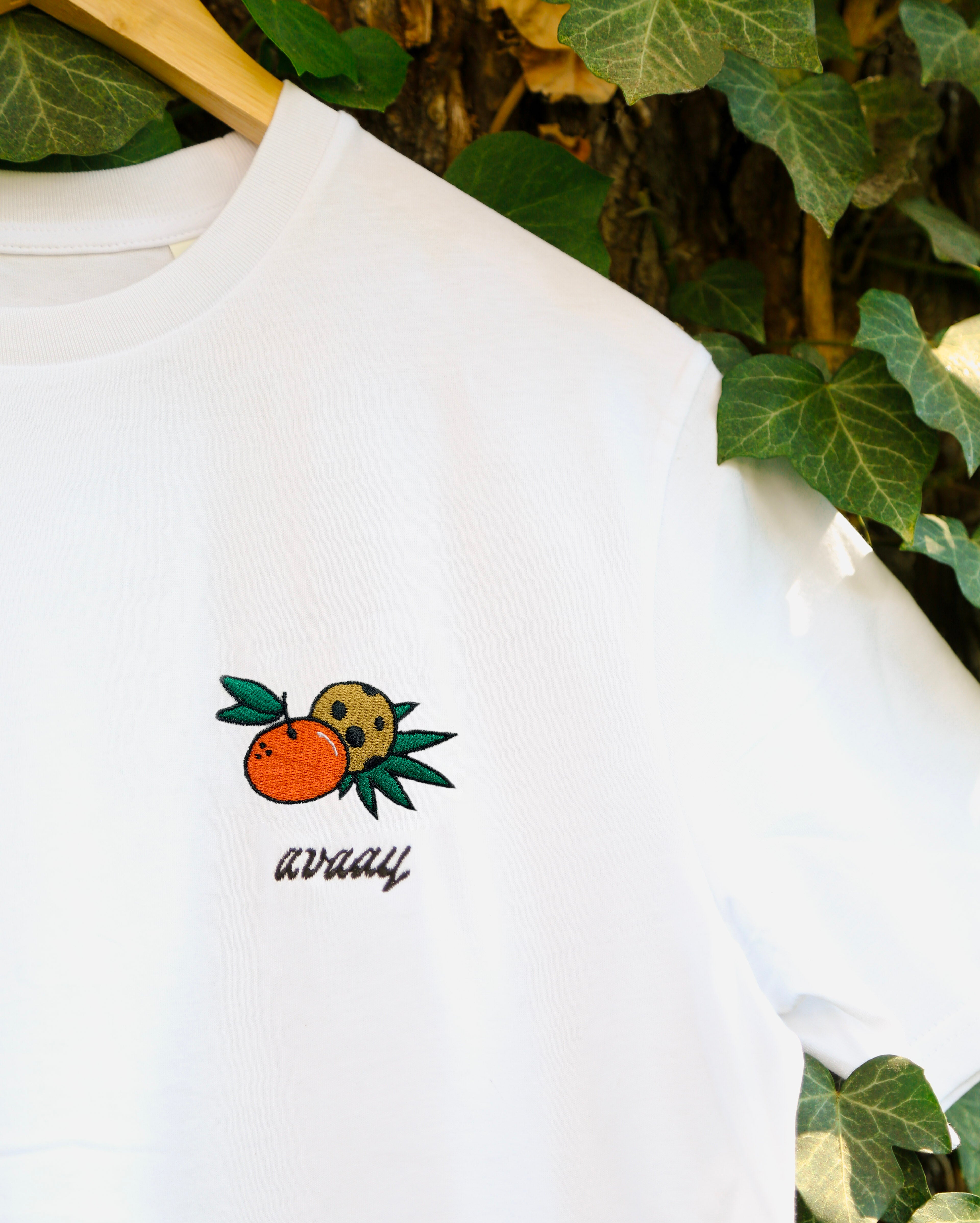 T-Shirt aus Bio-Baumwolle – "Mandarin Munchies"