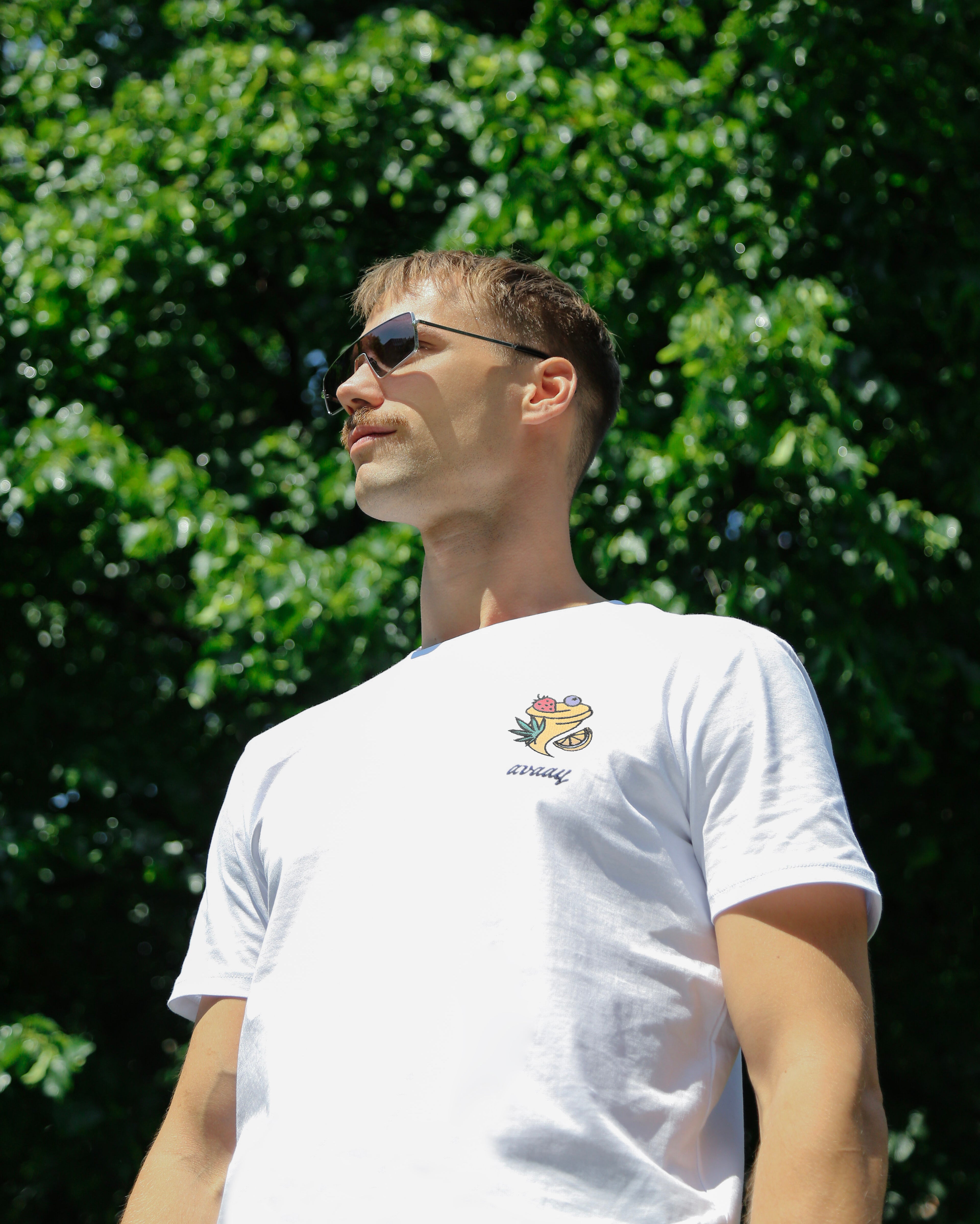 T-Shirt aus Bio-Baumwolle – "Schlürficane"