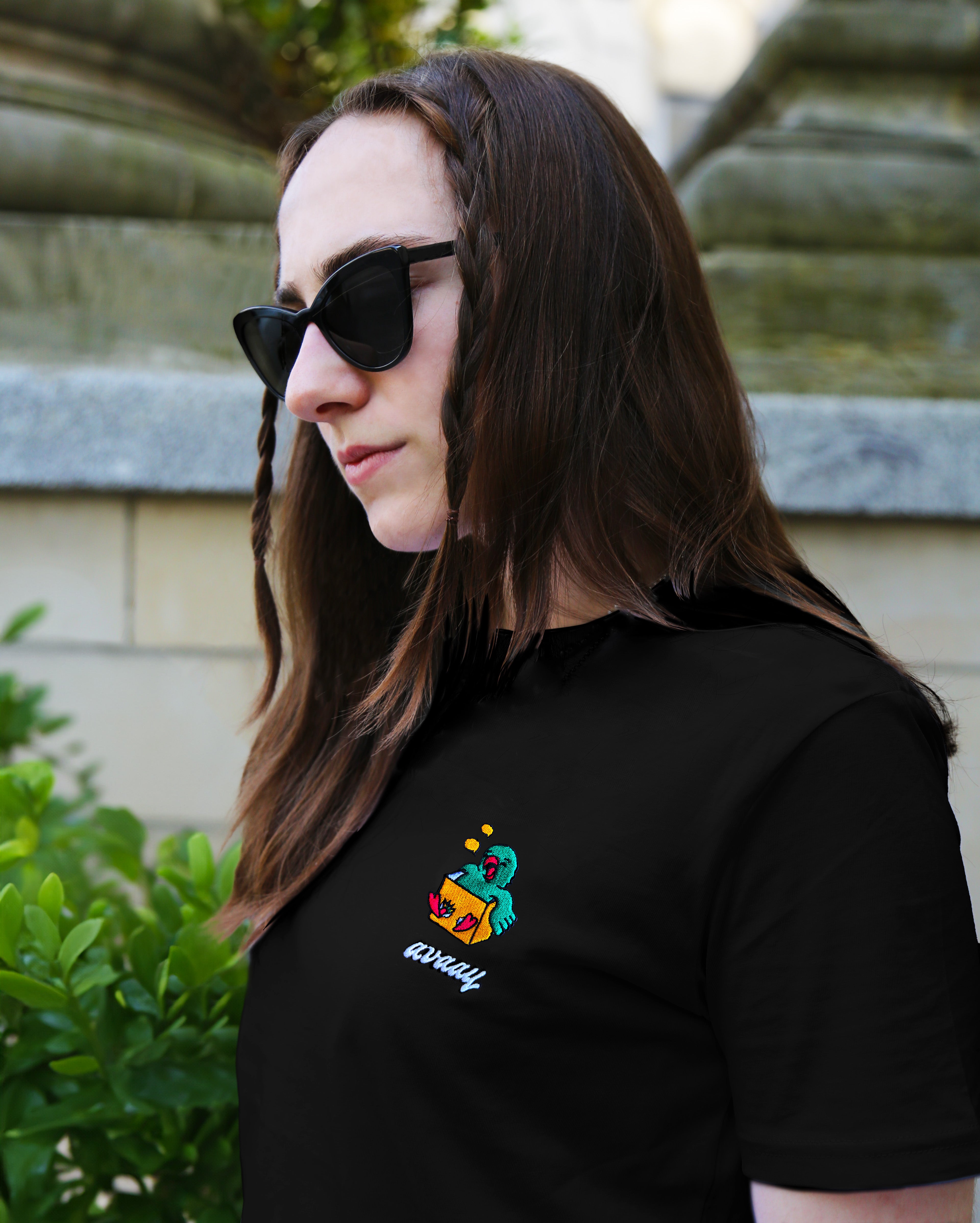 T-Shirt aus Bio-Baumwolle – "Chatty Chic"