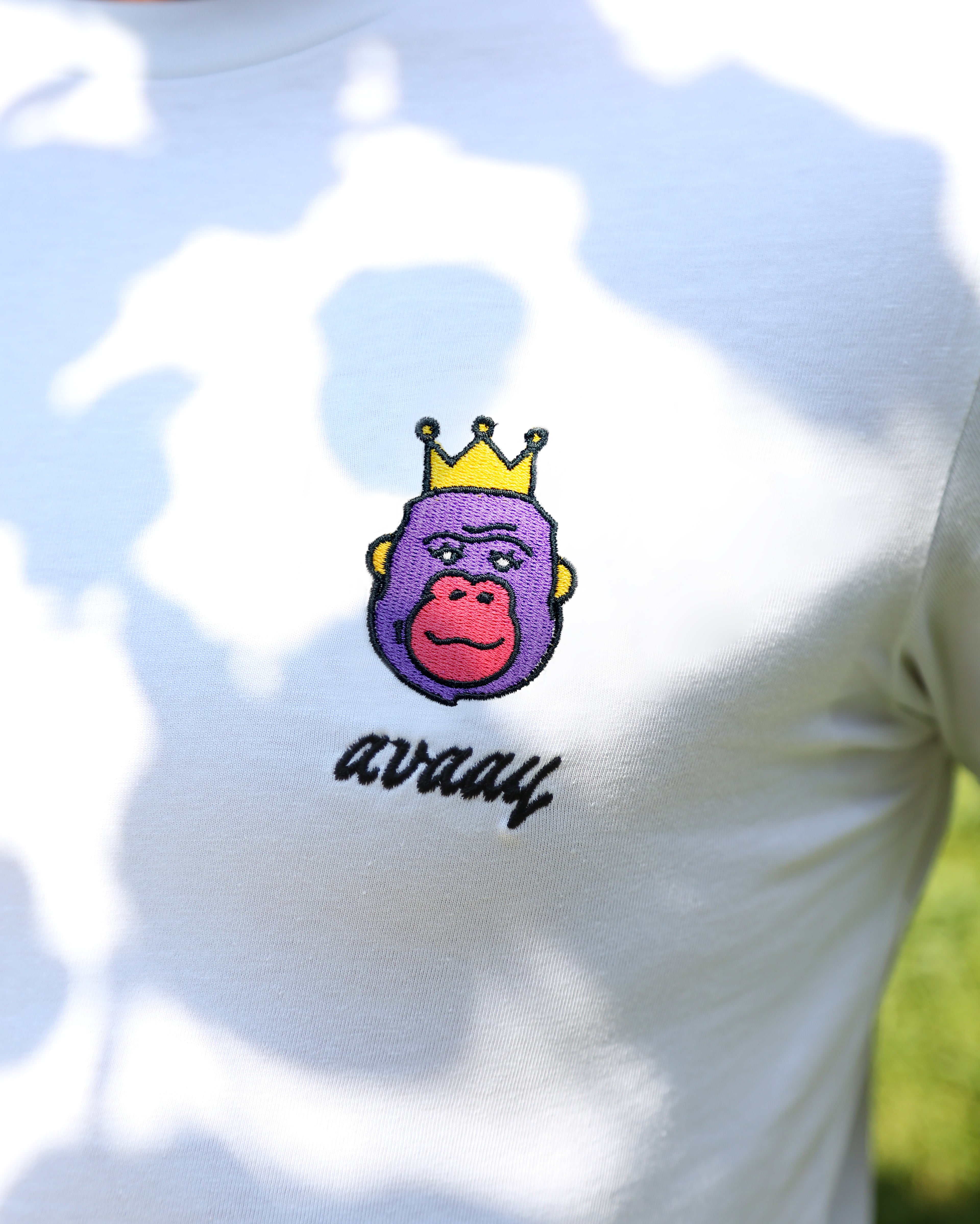 T-Shirt aus Bio-Baumwolle – "Gorilla Queen"