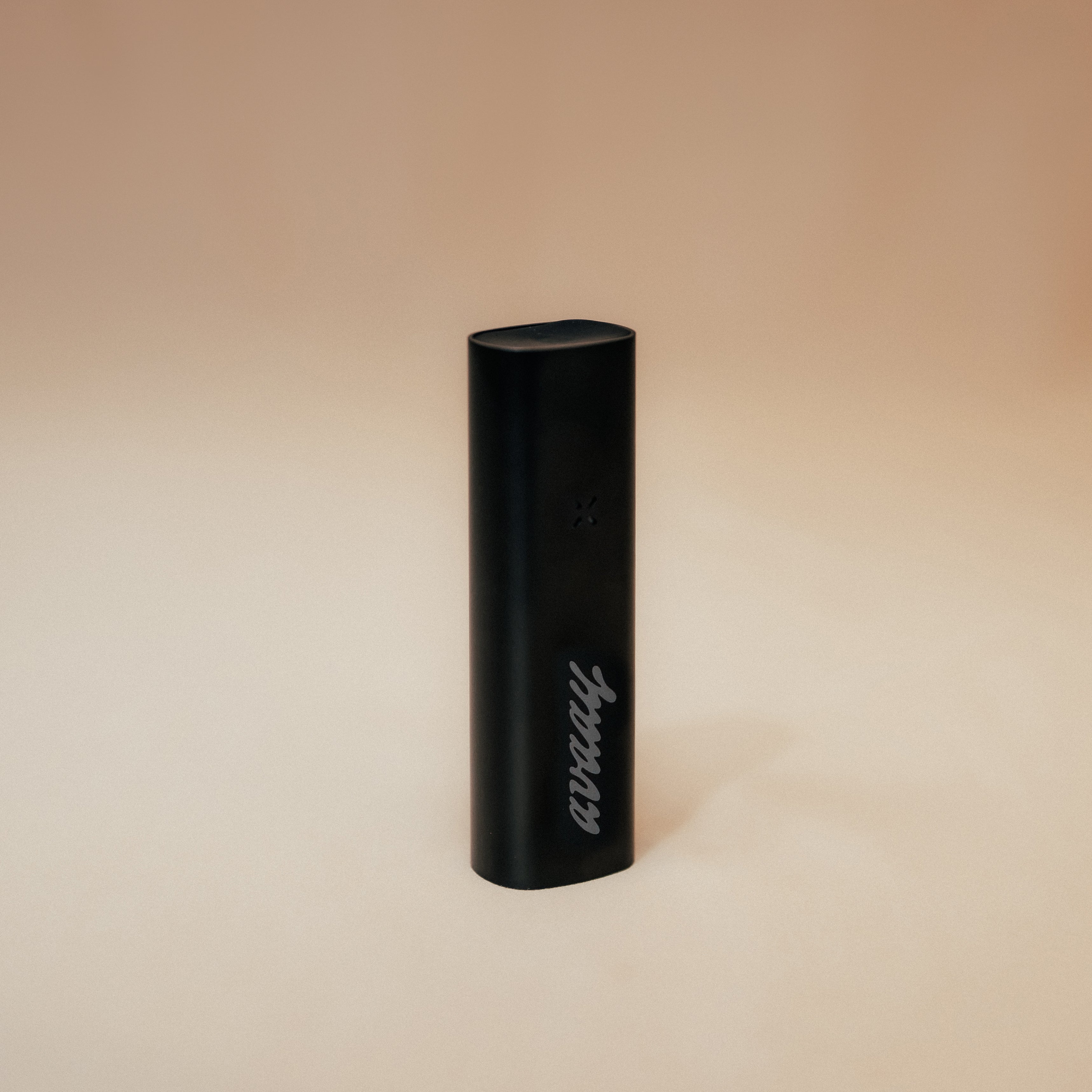 PAX PLUS Vaporizer in Onyx Schwarz mit avaay Logo
