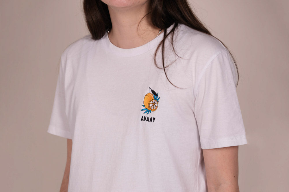 T-Shirt aus Bio-Baumwolle – "Sauer macht lustig"