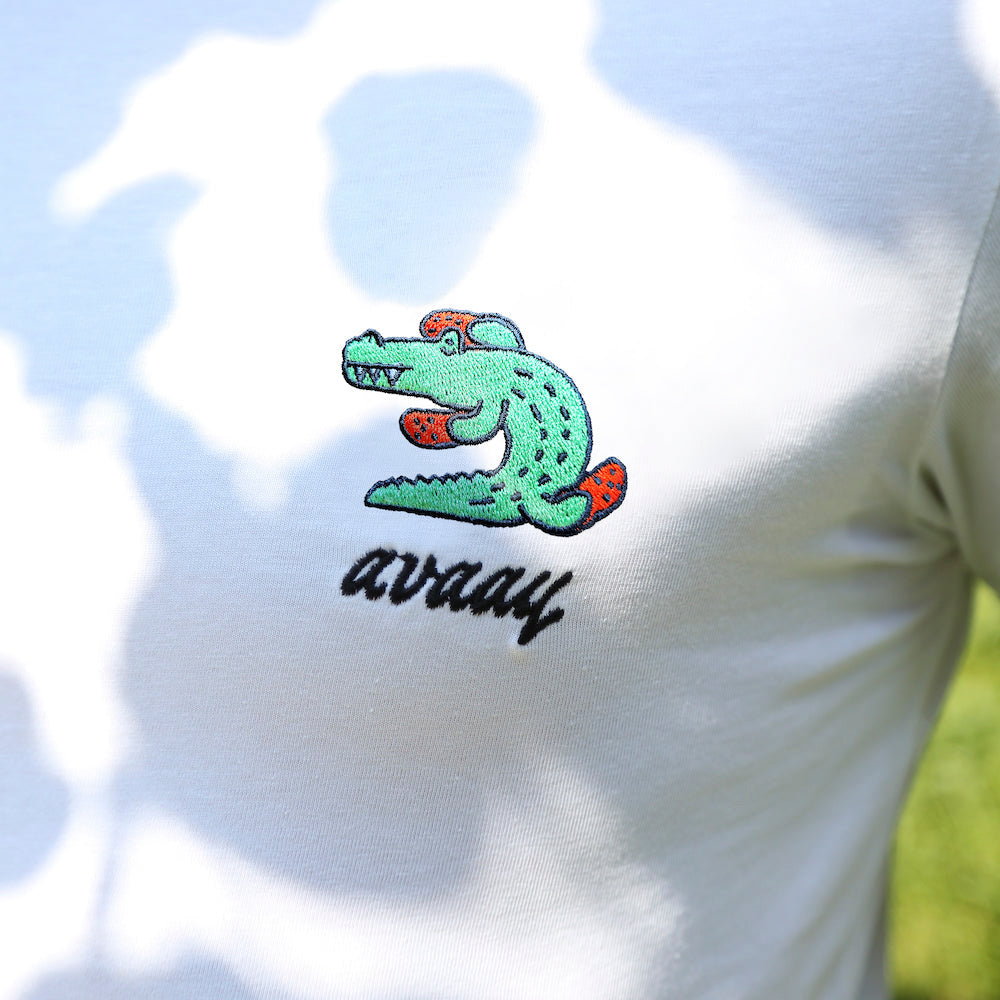 T-Shirt aus Bio-Baumwolle – &quot;Croc-o-dile&quot;