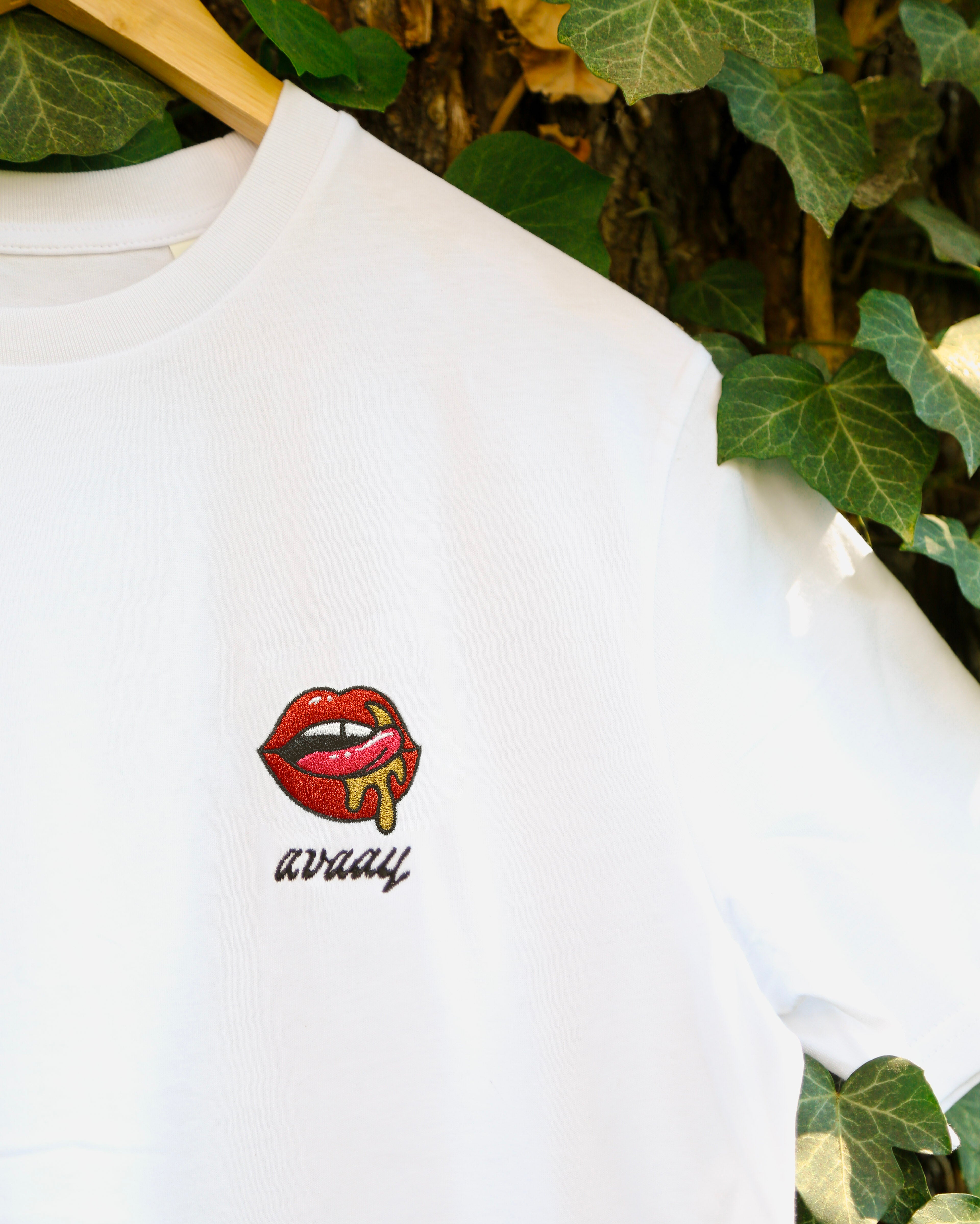 T-Shirt aus Bio-Baumwolle – &quot;Creamy Kiss&quot;