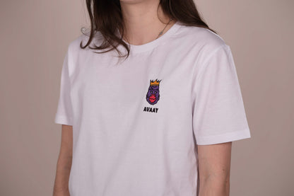 T-Shirt aus Bio-Baumwolle – &quot;Gorilla Queen&quot;